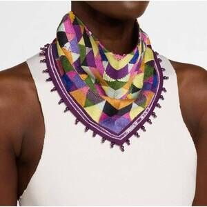 NEW MIGNONNE GAVIGAN franklin bandana scarf necklace